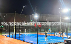 Unloading Safety Attention for Padel Court Parts from China