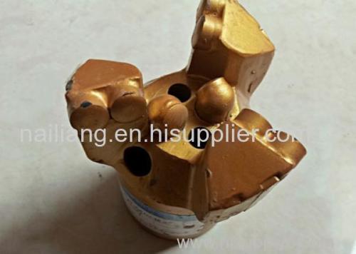 Golden 3 Wings Oil Well Drill Bit / Diamond PDC Bit For Well Drilling