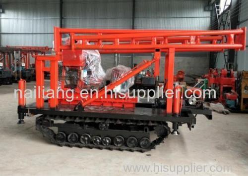 260 Meters Water Well Borehole Drilling Rig Diesel Engine Customized
