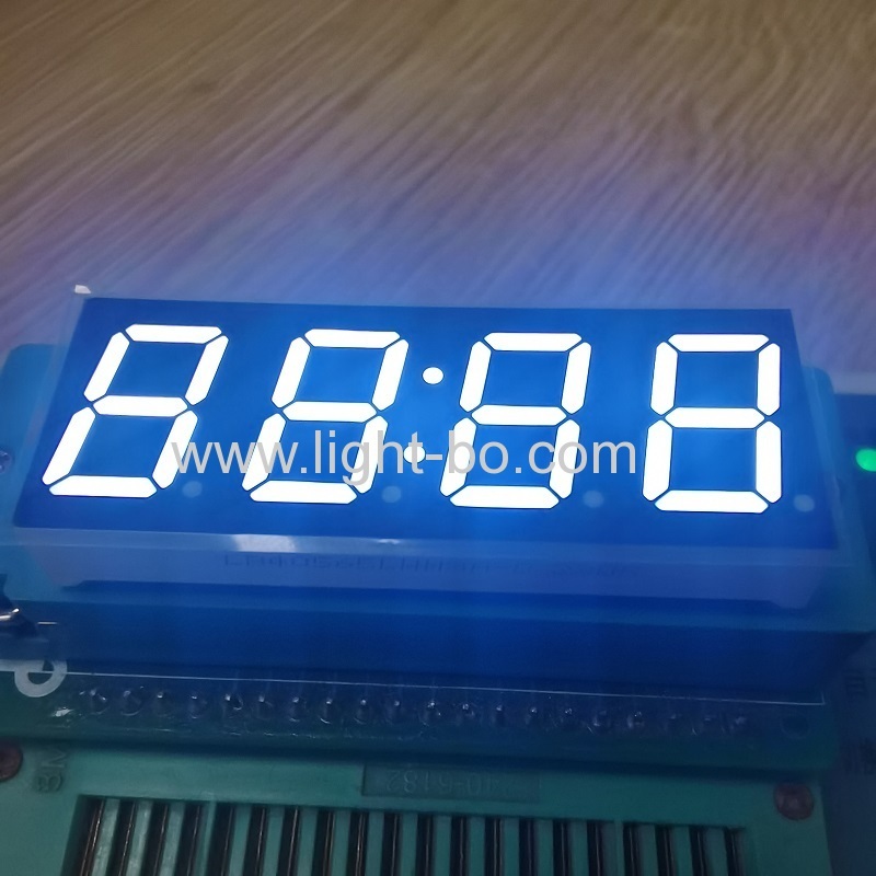 Ultra bright white 0.56" 4 Digit LED Clock Display Common cathode for small home appliances