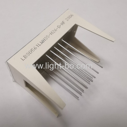 Halogen Free Pure White 3 Digit 14.2mm 7 Segment LED Display Common Cathode for Air Fryer