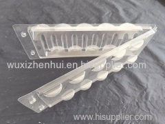 recyclable black plastic blister trays blister packaging stock clamshells material PET