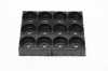 high-quality black plastic blister trays of auto parts protective blister packs material PET