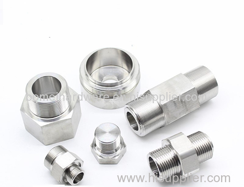 CNC Machining Brass Aluminum Steel Hydraulic Adapters Pipe Fittings Connector