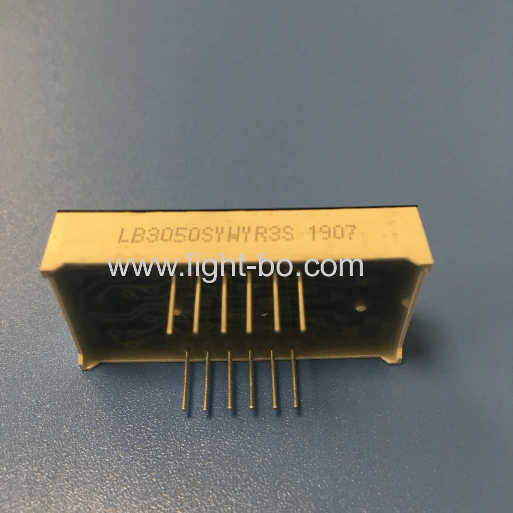 White/Red/Yellow 7 Segment LED Display 3 Digit Common cathode for Refrigerator temperature controller