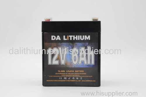 Dalithium battery LiFePO4 12V6Ah