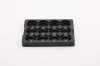 recyclable black plastic blister trays for auto parts PET vacuum forming blister packaging trays