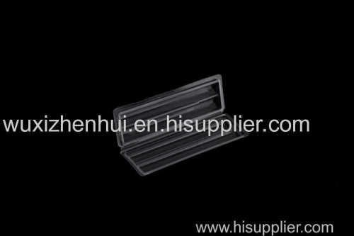 recyclable vaccum forming plastic blister trays for electric parts PET blister packaging trays thickness 0.5mm