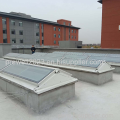 Triangle Power Sunroof for Factory Buildings