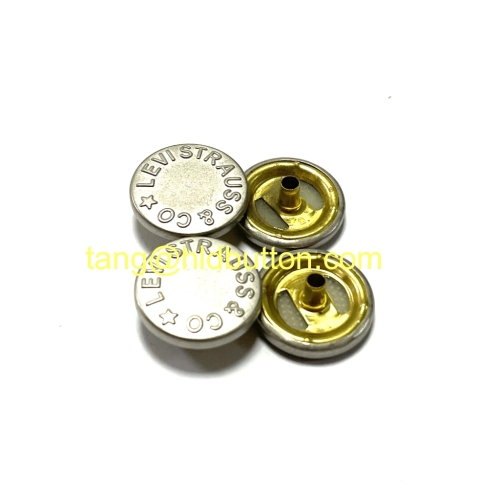 HLD BUTTON wholesale 12.5mm spring snap button for clothes