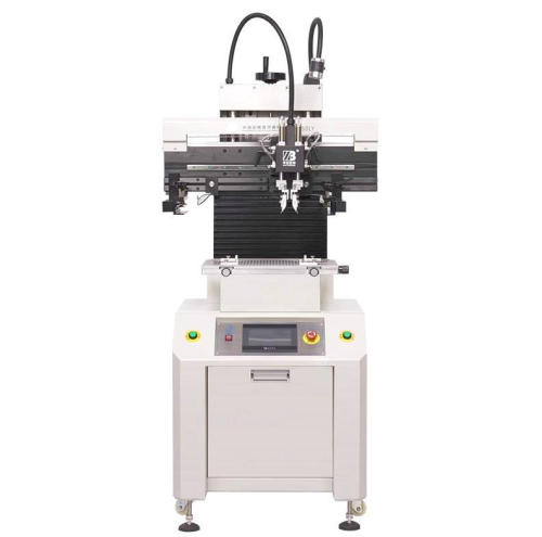 SMT semi-automatic solder paste printing machine wire mesh solder paste printing table