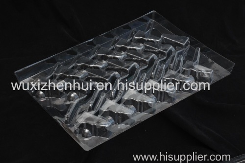 plastic transparent blister shipping trays vaccum forming blister packaging pallets