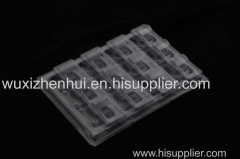transparent plastic blister inner trays recyclable PET blister packaging stock customized insert containers