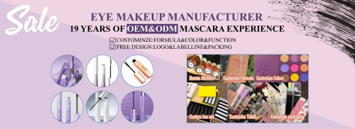 Vegan Waterproof Customized OEM Eye Lash Free Makeup Samples Luxury Fiber Mascara