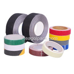 Anti-Slip Tape: PVC; Aluminum Oxide; Grit: P60 P80; Solvent Glue