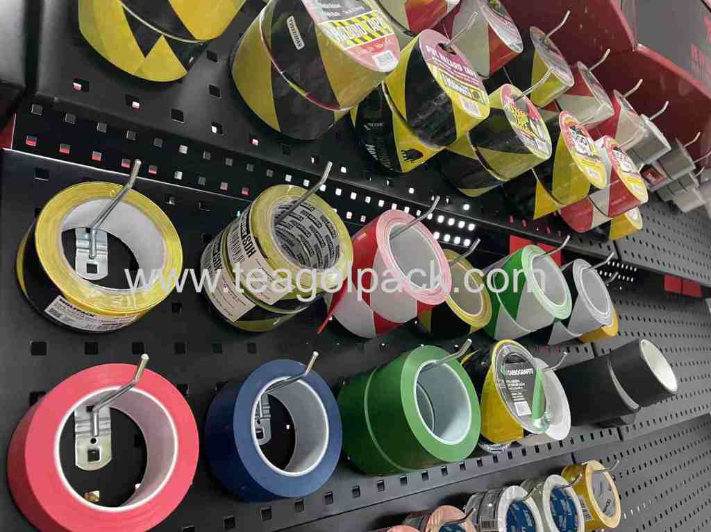 PVC Duct Tape/PVC Floor Marking Tape, With Adhesive...