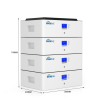 Stacked 51.2KWH household energy storage lithium battery 500AH lithium iron phosphate battery