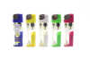 Square size wholesale LED Colors Available Disposable Refillable lighter cigarette gas Lighter