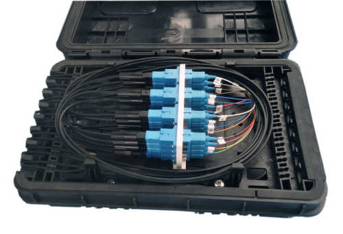 24 fibers Splitter-Distribution Box Outdoor Fiber Termination Box Fiber Optic Cable Box
