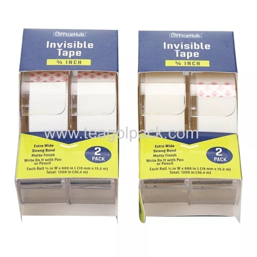 19mmx15.2M 2PK Invisible Adhesive Tape