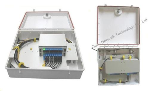 Outdoor MDU Splitter Terminal 32 fibers Network Termination Box Fiber Optic Cable Box