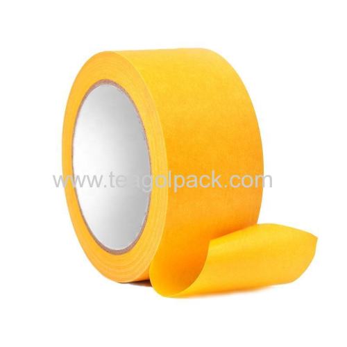 90micx50mmx50M 6PK Set Yellow Washi Masking Tape with Paper Core