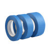 6PK Set 90micx25mmx50M Washi Masking Tape Paper Core Blue; Rice Paper Masking Tape Blue
