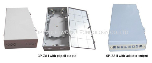 Termination Box for 8 fibers Indoor Fiber Termination Box Fiber Optic Splitter Box Fiber Optic Cable Box