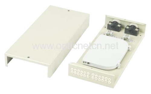 Metal Fiber Optic Cable Box 12 fiber Indoor Optical Termination Box Fiber Optic Termination Cabinet