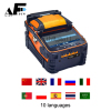 Awire Optical Fiber Cable Fusion Splicer core alignment 6 motors fiber OTDR VFL Power Meter Light Source for FTTH