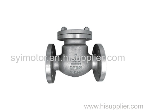 ZHMSS-A1 SS Body Swing Type Check Valves Flanged End