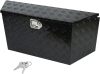 Black Aluminum Heavy Duty Pick Up Truck Truck Bed Tool Box Trailer Storage Tool Box