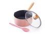 Pink Saucepan With Pour Spout