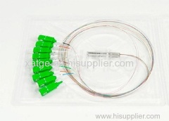 Optical PLC Splitter Mini Tube Steel Tube Bare Ribbon Fiber