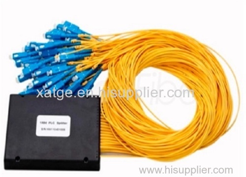 Optical Splitter Cassette Type 1X64 PLC Splitter SC UPC APC Box Type