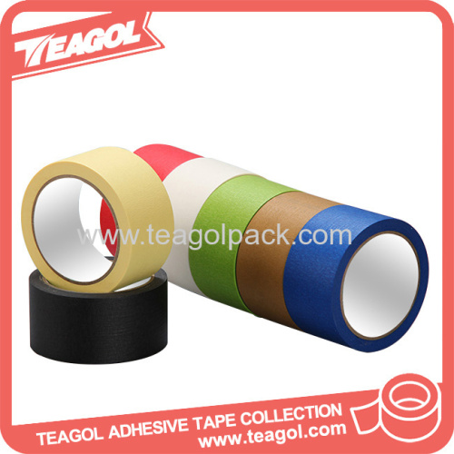 25mmx50M 38mmx50M Adhesive Masking Tape Yellow