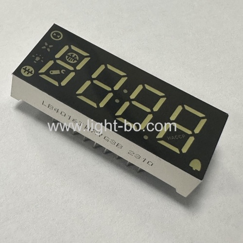 Multicolour 4 Digit 7 Segment LED Display common anode for Refrigerator controller