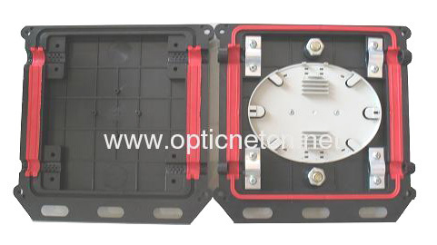 FTTH Small Optical Enclosure 8 fibers Cable Joint Enclosure FTTH Termination Box Fiber Optic Wall Mount Enclosure