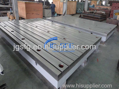 Cast Iron T-slotted Surface Plates/Surface Table/Floor Plate/Clamping Plate