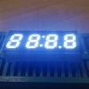 Ultra white Small Size 0.25&quot; 4 Digit 7 Segment LED Clock Display common cathode for small home appliances