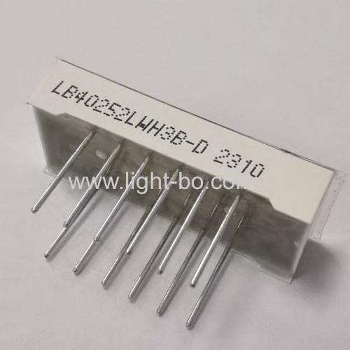 Ultra white Small Size 0.25  4 Digit 7 Segment LED Clock Display common cathode for small home appliances