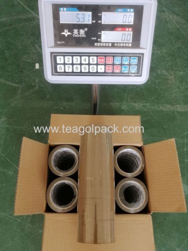 48mmx66Mx6PK Brown OPP Packing Tape 36mic (KROK)