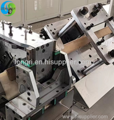 Spiral paper tube machine