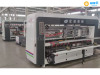 automatic carton folding gluing stitching machine