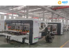 automatic corrugated box folder gluer stitching machine