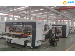 full automatic corrugated folder gluer nailing machine