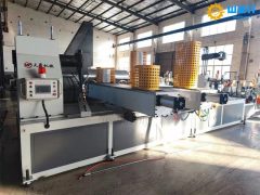 automatic spiral kraft paper core making machine