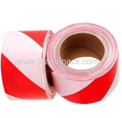 70mmx100M PE Caution Tape Red/White(11853M)Non-Adhesive/70mmx100M PE Barrier Tape Red/White Non-Adhesive