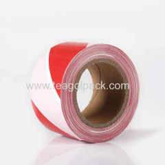 70mmx100M PE Hazard Tape(BART)Non-Adhesive Red/White/Barrier Tape Red/White Warning Tape 70mmx100M