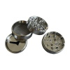 TOP Quality 63mm Manual 304 Stainless Steel Herb Grinder Metal Crusher with Custom Logo in Gift Box